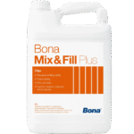 Bona Mix & Fill Plus Water Based Wood Floor Filler 5L