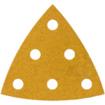 Starcke Aluminium Oxide Sanding Triangles, 88 x 95 mm, 6 Holes, Velcro