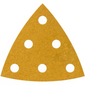 Starcke Aluminium Oxide Sanding Triangles, 88 x 95 mm, 6 Holes, Velcro