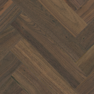 Heritage Noir Herringbone Engineered Walnut Flooring – UV Oiled