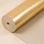 Gold Rubber Underlay Roll 4mm 10m²